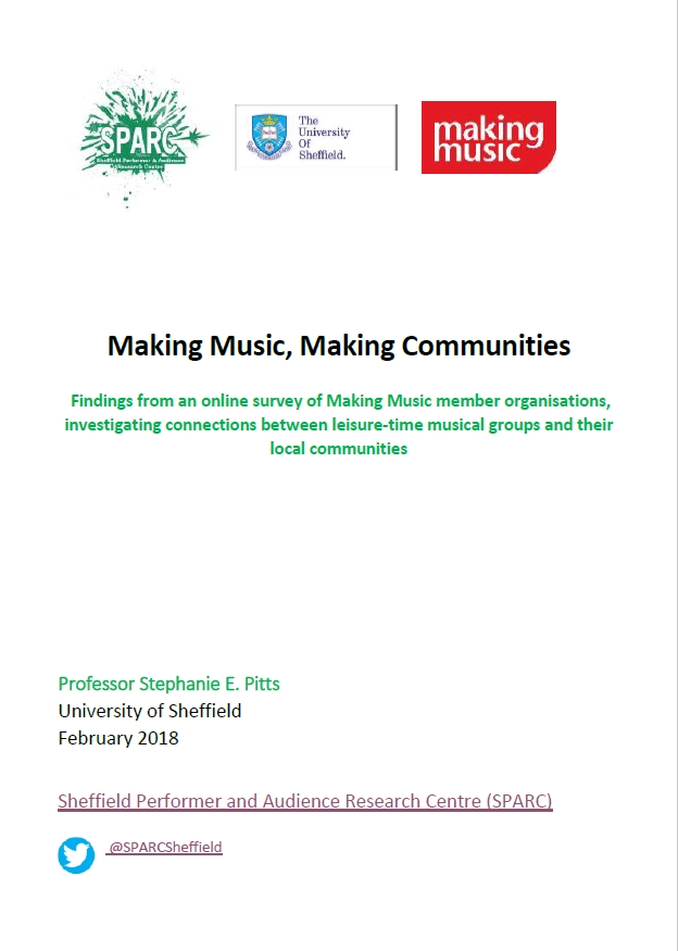 Making Music, Making Connections report