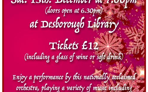 Fundraising concert in aid of Desborough Community Library