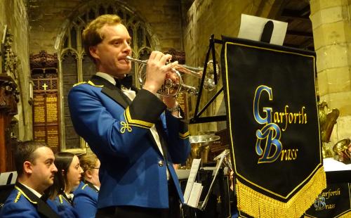Garforth Brass Christmas Concert with Strawberry Fields Primary School Choir 