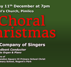 A Choral Christmas - Joyful Company of Singers