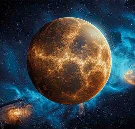 An image of Venus, the planet associated with music