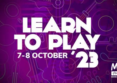 Learn to Play Day 7 and 8 October 2023 logo