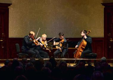 This is a view of the Fibonacci Quartet