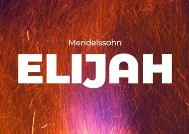 The text “Elijah” appears over the hot sparks and plasma from a fire