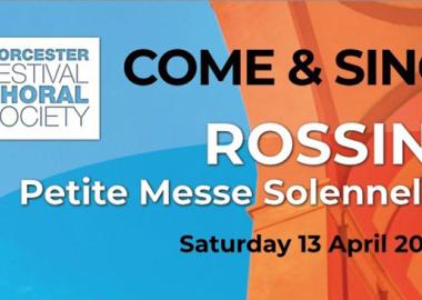 Come & Sing choral workshop: Rossini Petite Messe Solennelle
