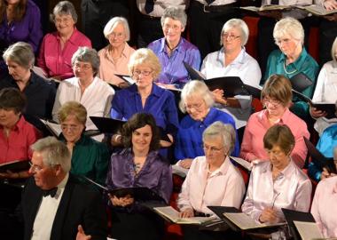 Crieff Choral Group members perform Handel's 'Messiah', Christmas 2015