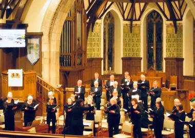 Helensburgh Oratorio Choir perform Aileen Sweeney's 'Breathing Place' for the first time