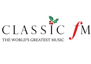 logo of classic fm with holly
